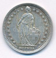 Svájc 1944B 1Fr Ag T:XF patina Switzerland 1944B 1 Franc Ag C:XF patina Krause KM#24