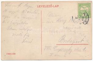 1913 Körösbánya, Kőrösbánya, Altenburg, Baia de Cris; Gipsz gyár, iparvasút / gypsum factory, indust...