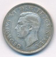 Nagy-Britannia 1938. 2Sh Ag VI. György T:XF,VF United Kingdom 1938. 2 Shilling Ag George VI C:XF,VF Krause KM#855