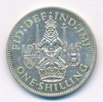 Nagy-Britannia 1946. 1Sh Ag "VI. György" T:XF Great Britain 1946. 1 Shilling Ag "Geor...