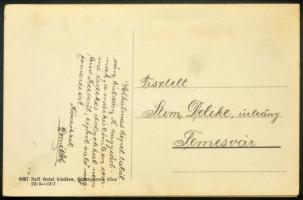 Resicabánya, Resita; vasgyár. Neff Antal 6087. 1914-1917. - 5-részes kinyitható panorámalap / iron w...