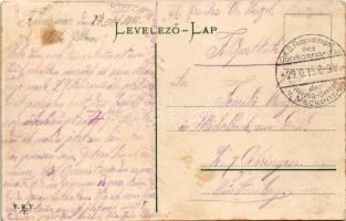 1915 Temesvár, Timisoara; Gyárváros, Kossuth tér, piac, villamosok, Weisz Sándor és Wilheim Fülöp üz...