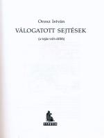 Orosz István: Válogatott sejtések. (A tojás volt előbb.) Bp., 2013, Typotex. Kiadói papírkötés, volt...