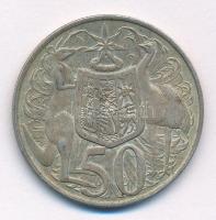 Ausztrália 1966. 50c Ag "II. Erzsébet" T:XF patina Australia 1966. 50 Cents Ag "Eliza...