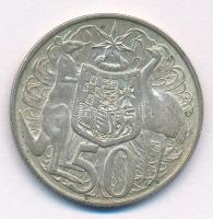 Ausztrália 1966. 50c Ag "II. Erzsébet" T:XF patina Australia 1966. 50 Cents Ag "Eliza...