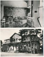 Balatonfüred - 8 db MODERN város képeslap: Pedagógus üdülő, KIOSZ üdülő eszpresszója, Jókai Múzeum, ...