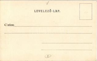 Budapest V. Országház dunai részlete. Divald Károly 491. sz