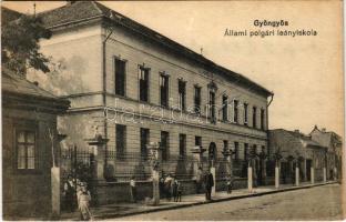 1922 Gyöngyös, Állami polgári leányiskola (EK)