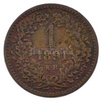 1891KB 1kr Cu "Fiume-címer" T:XF
Adamo M4.1