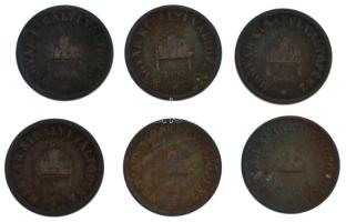 1895KB-1910KB 2f bronz (6xklf) T:VF,F