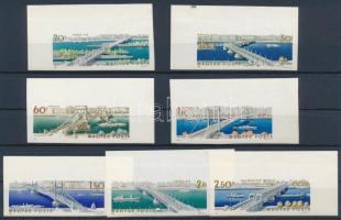 1964 Budapest hídjai ívsarki vágott sor (15.000)