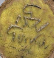 Gorka Géza retro váza, jelzéssel, talpánál kopásokkal, m: 21 cm