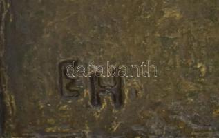 Ausztria 1988. "II. János Pál pápa Ausztriában / Igen a hitre, igen az életre" bronz plake...