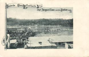 1898 Pangani with station German colony