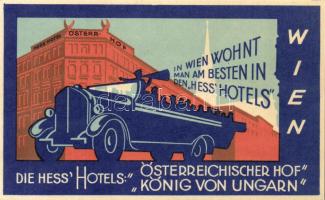 Wien Hotel king of Hungary commercial