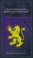 Címer ívszéli bélyeg, Crest
