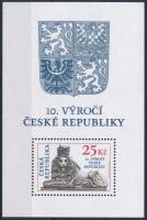 2003 Csehország 10. évfordulója blokk Mi 18 A