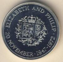 Nagy-Britannia 1972. 25p Ag "Ezüstlakodalom" T:PP