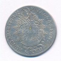 1762K-B 17kr Ag "Mária Terézia" (5,83g) T:VF,F
Hungary 1762K-B 17 Kreuzer Ag "Maria ...