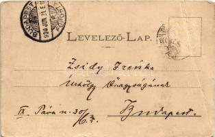 1900 Borossebes, Boros-Sebes, Sebis; Szolgabíró hivatal, Kőbánya. Honisch fényképész felvétele / cou...