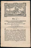 1802 Magyar Kurír Nr. 4., &quot;Költ Bétsben, Kedden Januáriusnak 12-ik napján 1802-ik esztendőben&quot;, benne jelentés a &quot;tulajdonosok nélkül lévő Regementeknek&quot; élére kinevezett új tulajdonosokról, vegyes külföldi hírekkel, 50-64 p.