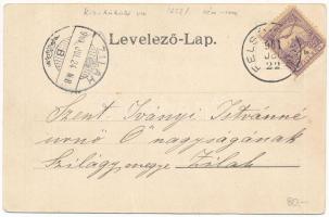 Báznafürdő, Baile Bazna, Bad-Baassen; Nagy sétatér, Szikla. Fritz Guggenberger / promenade, rock. Ar...