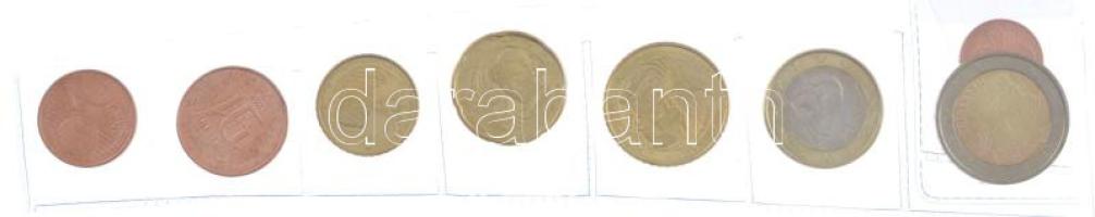 Horvátország 2023. 1c-2E (8xklf) T:AU
Croatia 2023. 1 Cent - 2 Euro (8xdiff) C:AU