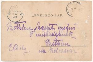 1900 Nagyszalonta, Salonta; Arany emlékszobája, belső. Fábián L. Dezső kiadása / memorial room of Ar...