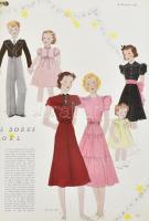1937 Le Jardin des Modes c. francia divatlap 1937. nov. 15-i száma, számos fekete-fehér és színes il...