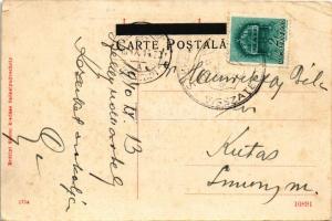 1940 Székelyudvarhely, Odorheiu Secuiesc; Kossuth utca, M. kir. dohány nagytőzsde, Budapest szálloda...