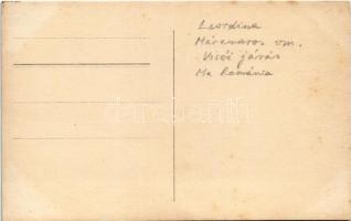 Leordina (Máramaros), Hauptstrasse / main street, shop / Fő utca, üzlet. photo