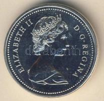 Kanada 1976. 1$ Ag "Parlamenti könyvtár" T:PL