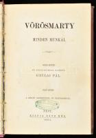 [Vörösmarty Mihály (1800-1855)]: Vörösmarty minden munkái I-XII. köt. Rendezte és jegyzetekkel kísér...