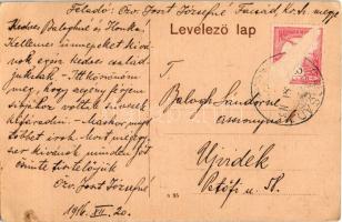 1916 Facset, Facsád, Faget; Mailänder Rafael áruháza, üzlet / shop (Rb)