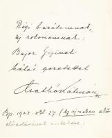 Csathó Kálmán műve: A varjú a toronyórán.; Földiekkel játszó égi tünemény.; A kék táska.; Blanche av...