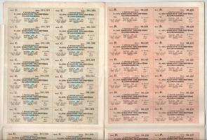 Budapest 1942. "A Magyar Királyság 3%-kal Kamatozó Törlesztéses Államadóssága" kötvényei 2...