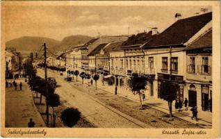 1941 Székelyudvarhely, Odorheiu Secuiesc; Kossuth Lajos utca / street