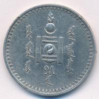 Mongólia 1925. 1T Ag T:XF ph., ü. Mongolia 1925. 1 Tugrik Ag C:XF edge error, ding Krause KM#8