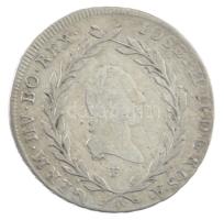 Ausztria 1789F 20kr Ag "II. József" (6,52g) T:VF karc
Austria 1789F 20 Kreuzer Ag "J...