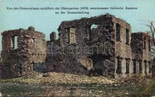 Ruined Turkish military barrack