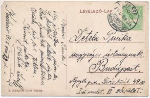 1912 Kudzsir, Kudsir, Cugir; Acélöntő műtelep, iparvasút. Gyöngyösy Gyula kiadása / steel foundry, i...