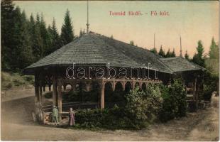Tusnádfürdő, Baile Tusnad; Főkút. Dragomán S. J. kiadása / spa, spring source, well (fl)