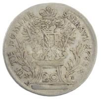 Ausztria 1765C-NB 20kr Ag "Lotharingiai Ferenc" (6,46g) T:VF,F Austria 1765C-NB 20 Kreuzer...