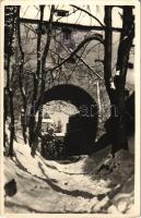 Brassó, Kronstadt, Brasov; Graft télen / Die Graft / Dupa zidurile de jos, winter. photo (EK)