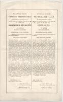 Budapest 1915. "A Magyar Korona Országai 6%-kal kamatozó Járadékkölcsön" államadóssági köt...