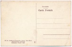 Nagybánya, Baia Mare; Vedere din Valea-rosie / Veresvízi részlet, utca / street view (EB)