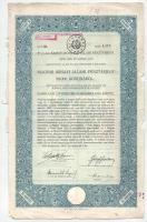 Budapest 1916. "A Magyar Korona Országai 6%-kal kamatozó Járadékkölcsön" államadóssági köt...