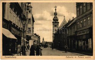 Szombathely, Sabaria és Palace szálló, Koth Mózes üzlete