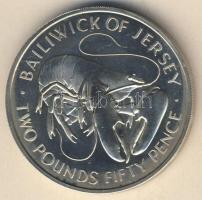 Jersey 1972. 5Ł 50p Ag "II. Erzsébet ezüstlakodalma" T:BU