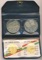 1981. 100Ft + 5L magyar-bolgár közös kiadás "Bulgária 1300 éves" T:PP Eredeti tokban, tanú...